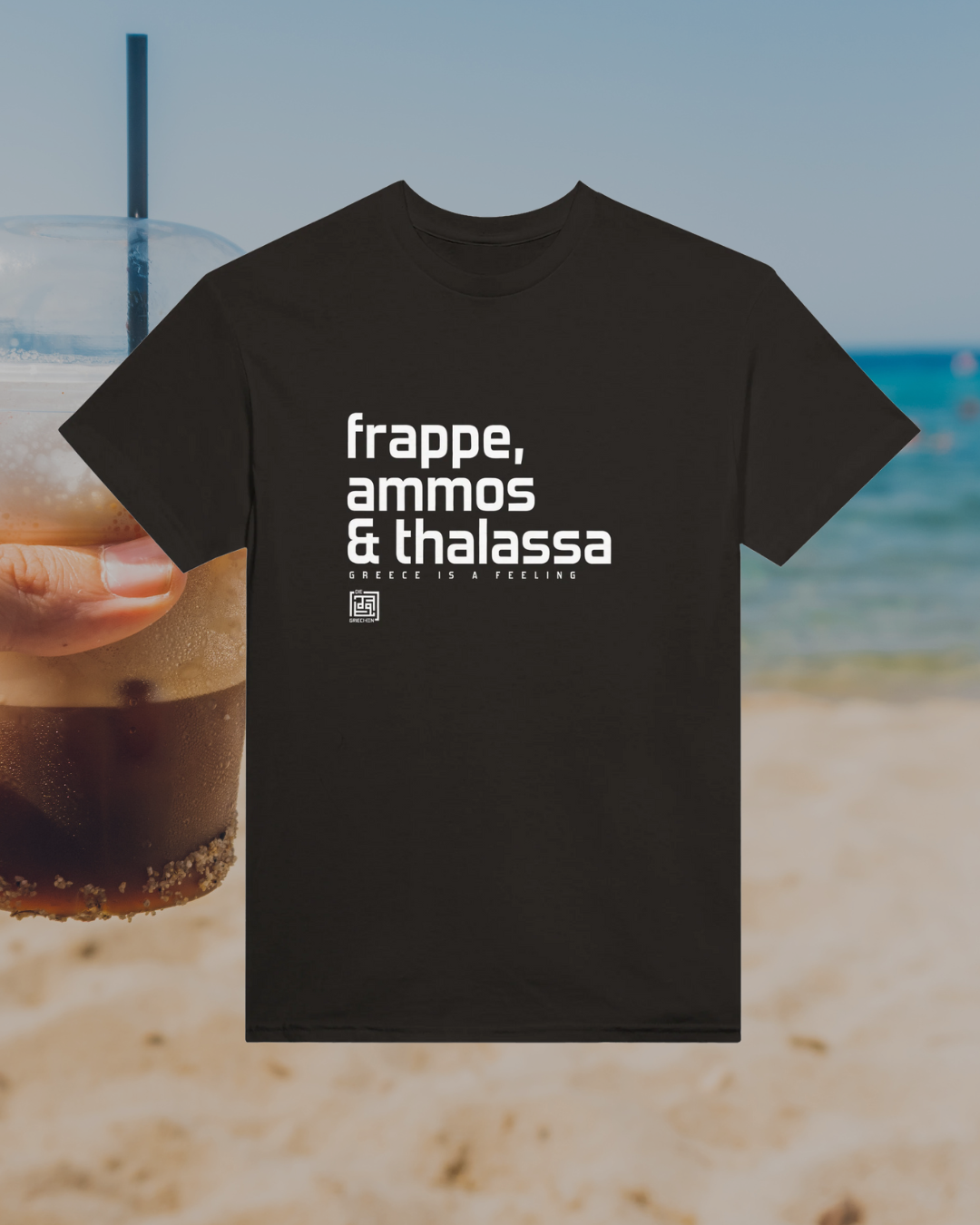 frappe, ammos & thalassa Tshirt (9105432281432)