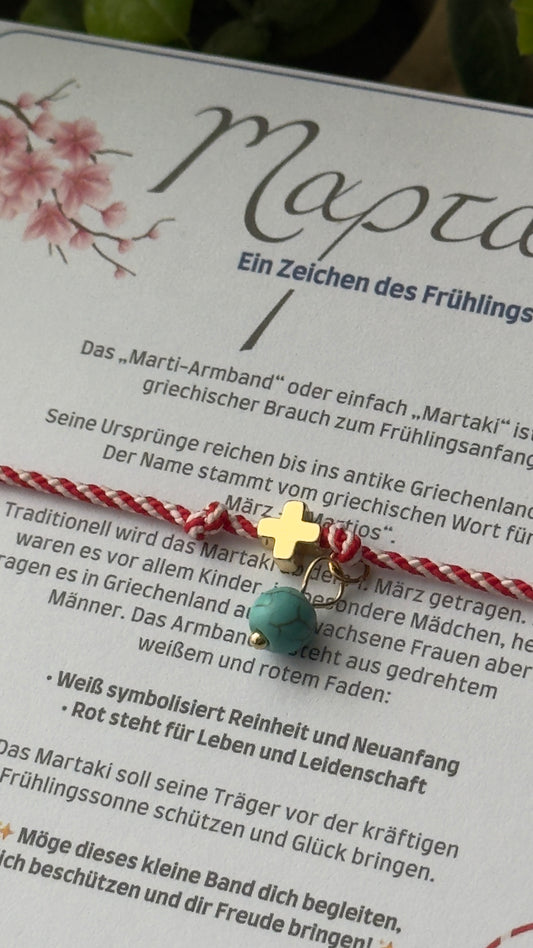 Martaki Armband Kreuz