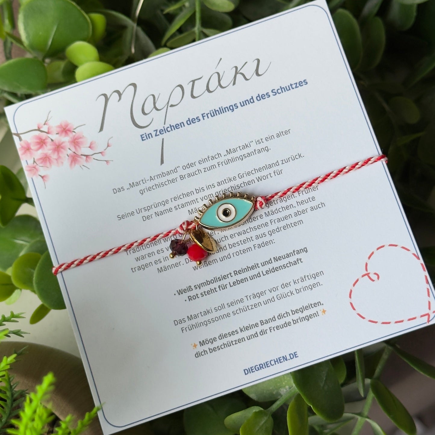 Martaki Armband Auge