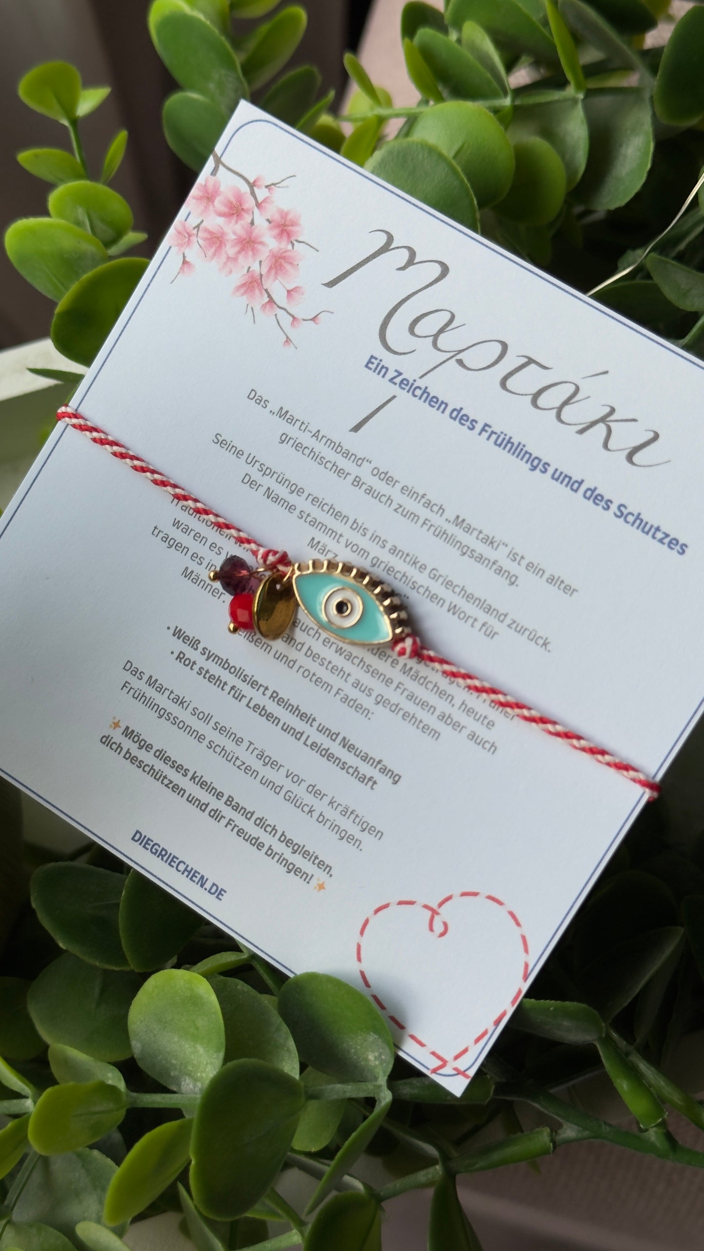 Martaki Armband Auge